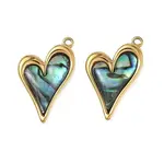 Natural Paua Shell Pendants