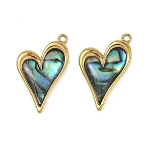 Natural Paua Shell Pendants