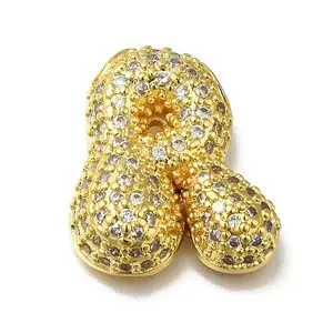 Brass with Cubic Zirconia Pendants
