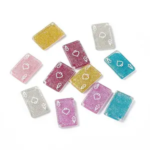 Transparent Resin Pendants
