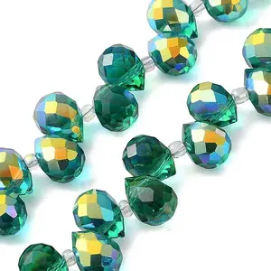 Electroplate Glass Beads Strands