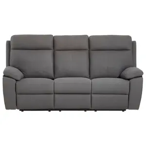 Livetastic TŘÍMÍSTNÁ POHOVKA, textil, dřevo, šedá