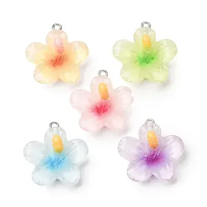 Transparent Resin Pendants