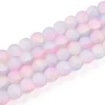 Crackle Glass Beads Strands