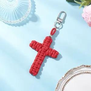 Cross Cotton Threads Pendants Decorations