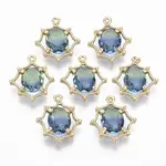 Two Tone Glass Pendants