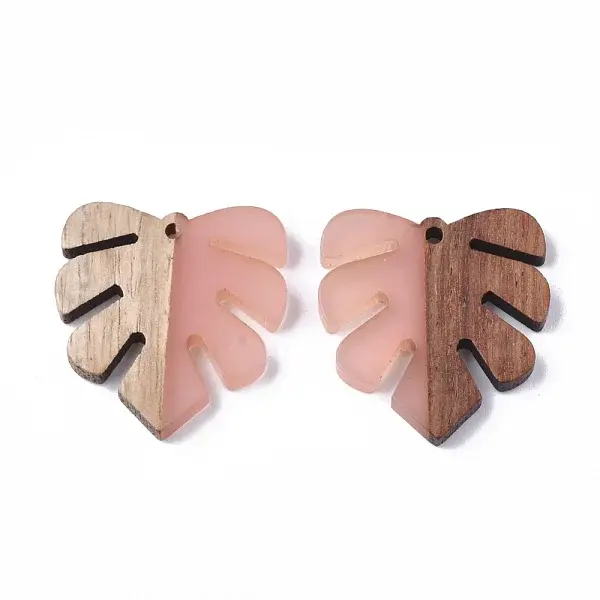 Resin & Walnut Wood Pendants