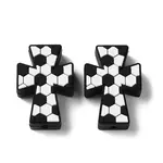 Sports Theme Silicone Beads