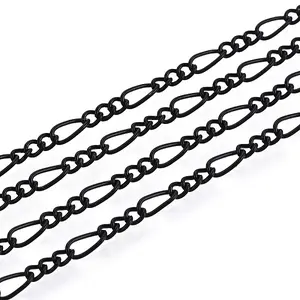 Brass Coated Iron Curb Chain Necklace Making