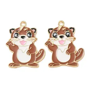 Alloy Enamel Pendants