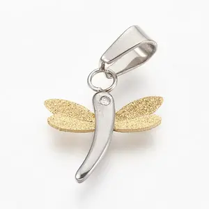 304 Stainless Steel Textured Pendants