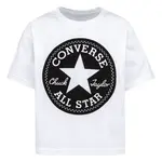 CONVERSE Tričko  čierna / biela