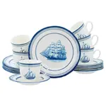 Creatable KÁVOVÁ SOUPRAVA Segelschiff blau 18dílné