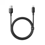 Kabel Baseus Silky USB/Lightning 1m 2.4A, černá