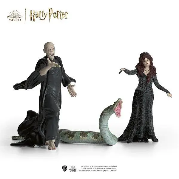 Schleich Pán Voldemort, Nagini a Bellatrix Lestrange