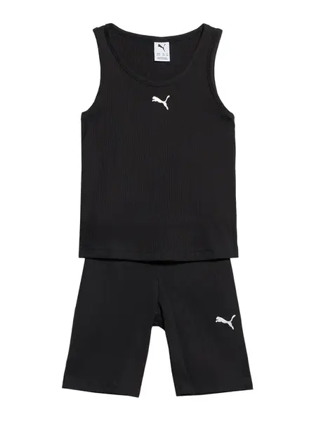 PUMA Set 'Ess'  čierna / biela