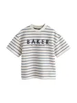 Baker by Ted Baker Tričko  svetlobéžová / námornícka modrá / ružová