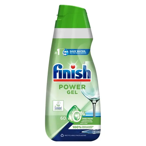 FINISH  0 % Gel do myčky nádobí 900 ml