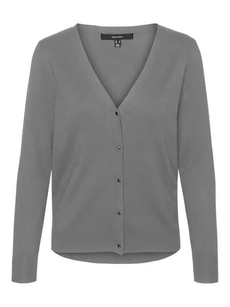VERO MODA Kardigán 'SILJE'  sivá