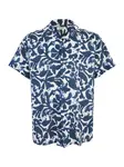 Jack & Jones Plus Košeľa 'JPRBLUBILBAO'  tmavomodrá / biela