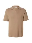DAN FOX APPAREL Tričko 'Joscha'  tmavošedá