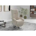 Sit & More RELAXAČNÍ KŘESLO, textil, pískové barvy