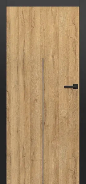 Interiérové dveře Intersie Lux Černá 213 - Výška 210 cm