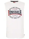 LONSDALE Tričko  červená / čierna / biela