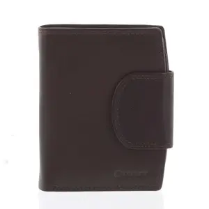 Pánská kožená peněženka hnědá - Diviley Universit