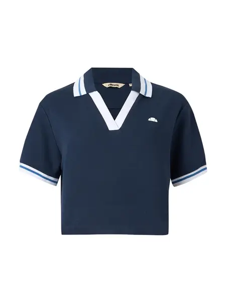 ELLESSE Tričko 'Fernie'  tmavomodrá / biela
