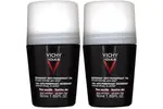 Vichy Sada kuličkových deodorantů pro citlivou pokožku Homme 72H (Deodorant Anti-Transpirant) 2 x 50 ml