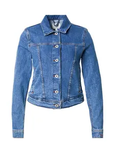 Pepe Jeans Prechodná bunda  modrá denim