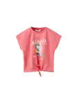 MANGO KIDS Tričko 'MSURF'  námornícka modrá / zelená / koralová / biela