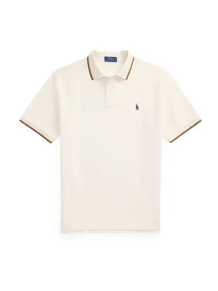 Polo Ralph Lauren Tričko  béžová / krémová / hnedá