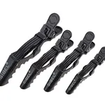 Klipsy do vlasů Sibel Gator -  9 cm, 11 cm, 14 cm, černé, 4 ks (934095202) + dárek zdarma