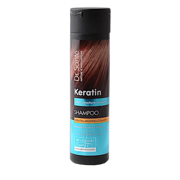 Šampon pro obnovu matných a křehkých vlasů Dr. Santé Keratin - 250 ml (E5384)