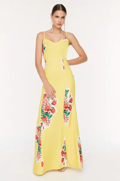 Dámské šaty Trendyol Floral patterned