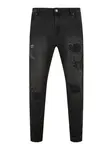 Urban Classics Džínsy  čierny denim