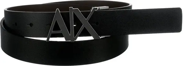 ARMANI EXCHANGE Opasky  hnedá / čierna / strieborná