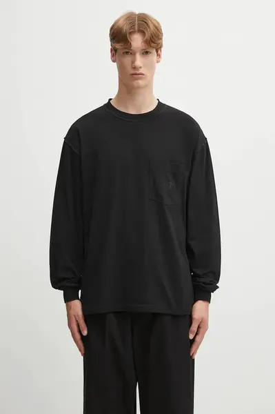 Bavlněné tričko s dlouhým rukávem MM6 Maison Margiela