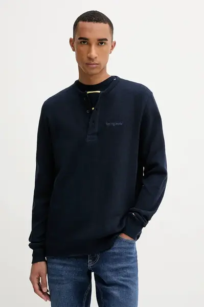 Bavlněné tričko s dlouhým rukávem Tommy Jeans