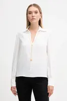 Halenka Gaudi dámská, bílá barva, hladká, 521FD45009