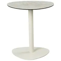 Belluti KONFERENČNÍ STOLEK, šedá, šedohnědá, kov, sklo, keramika, 50/50/54 cm