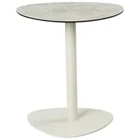 Belluti KONFERENČNÍ STOLEK, šedohnědá, šedobílá, kov, sklo, keramika, 50/50/54 cm