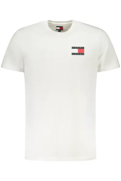 Bílé pánské triko s krátkým rukávem