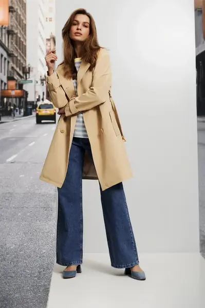 Marisse Women's Jacket L-Ku-4603 Beige