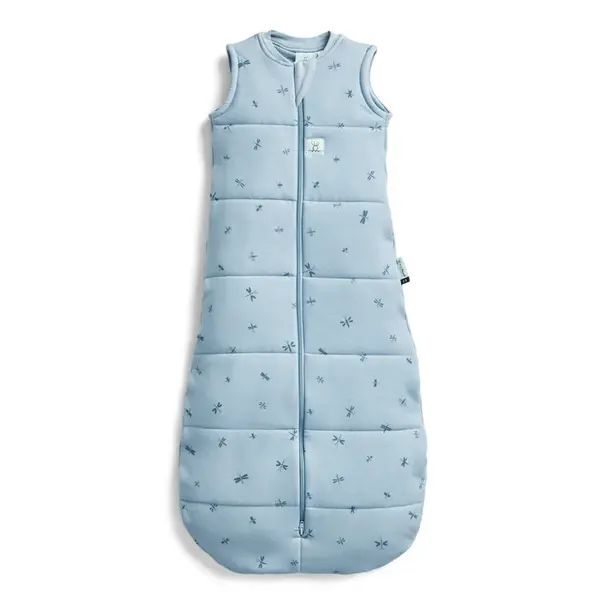 ergoPouch Pytel na spaní organická bavlna Jersey Dragonflies 3-12 m, 6-10 kg, 2,5 tog