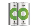 Baterie D (R20) nabíjecí 1,2V/3000mAh GP Recyko 2ks - rozbaleno / poškozený obal