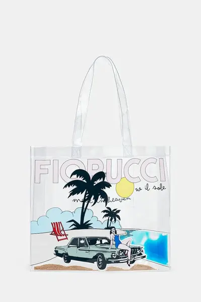 Kabelka Fiorucci Beach Print Pvc Tote