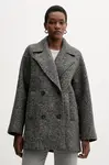 Kabát s vlnou MM OBLIQUA